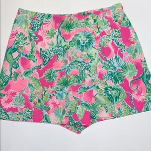lilly pulitzer skort size 4